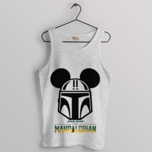 Epic Gear Mandalorian Helmet Mickey Sport Grey Tank Top