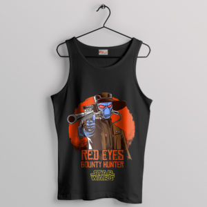 Epic Star Wars Cad Bane With Red Eyes Tank Top