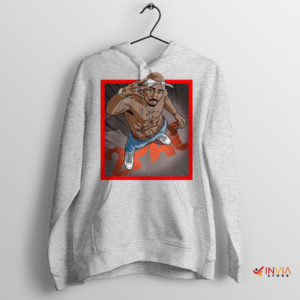 Eternal West Coast 2Pac Tribute Sport Grey Hoodie