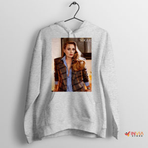 Ethereal Adele Vogue Series Merch Sport Grey Hoodie