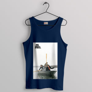 Explore Musical Waters Arctic Monkeys Navy Tank Top