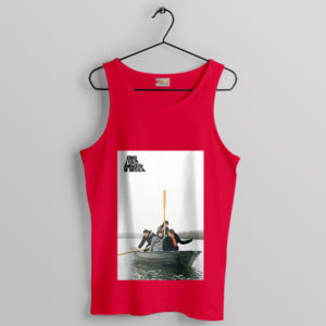 Explore Musical Waters Arctic Monkeys Red Tank Top