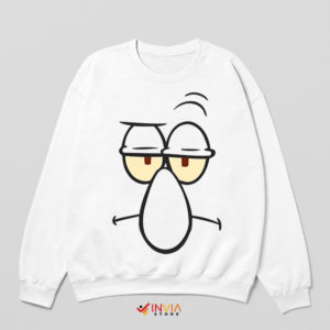 Face Portrait Cartoon Squidward Sweatshirt