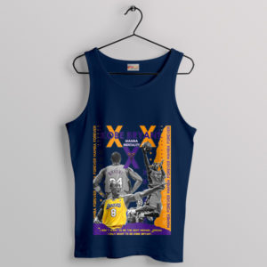 Fearless Pursuit Kobe's Mamba Quote Navy Tank Top