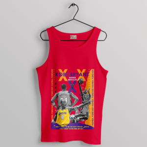 Fearless Pursuit Kobe's Mamba Quote Red Tank Top