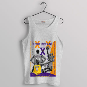 Fearless Pursuit Kobe's Mamba Quote Sport Grey Tank Top