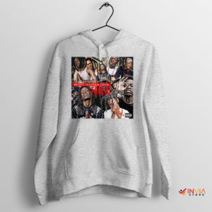 Foolio Inspired Never Wanted Fame Sport Grey Hoodie