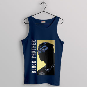 Forever in our Hearts Black Panther Navy Tank Top