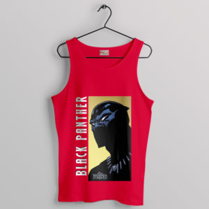 Forever in our Hearts Black Panther Red Tank Top