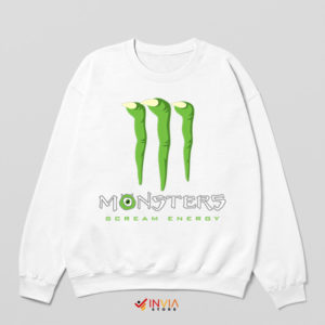 Fueling the Roars Monsters Inc White Sweatshirt