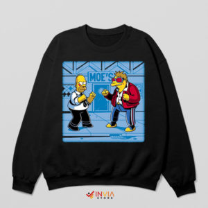 Funny Homer Fat Club Graphic Sweatshirt