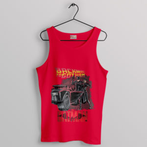 Future Threads of Justice Batman Red Tank Top