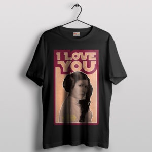 Galactic Romance Princess Leia Love T-Shirt