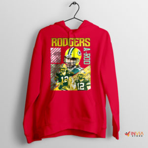 Game Day Greatness Aaron Rodgers Red Hoodie