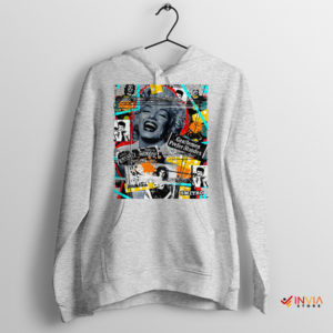 Gentlemen Prefer Blondes Film Marilyn Monroe Sport Grey Hoodie