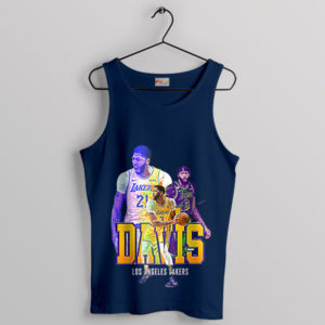 Glory Days with Vintage Anthony Davis Navy Tank Top