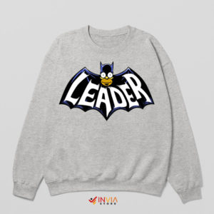 Go Dark Homer Leader as Batman Sport Grey Sweatshirt