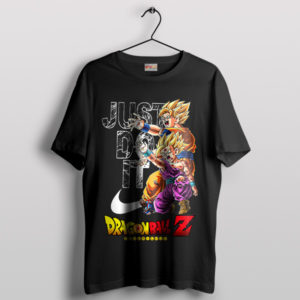 Goku and Gohan's Epic Kamehameha Nike T-Shirt