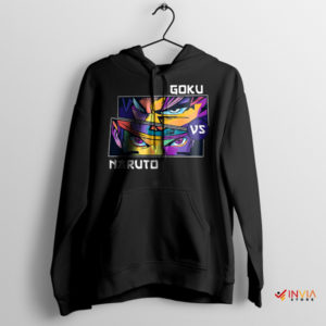 Goku vs Naruto Battle of Heroes Hoodie