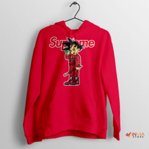 Goku's Super Transformation Fashion Style Red Hoodie