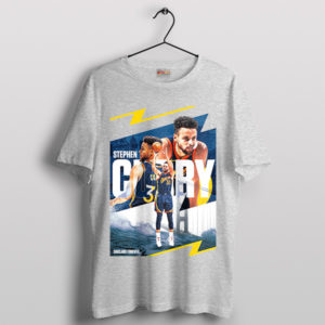 Golden Gate Bridge Stephen Curry Sport Grey T-Shirt