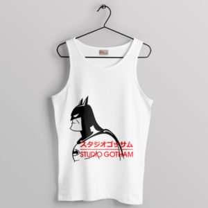 Gotham Knight in Ghibli Wonderland White Tank Top