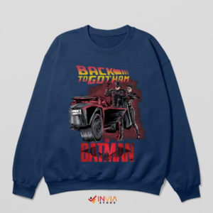 Gotham's Time-Traveler Batman Navy Sweatshirt