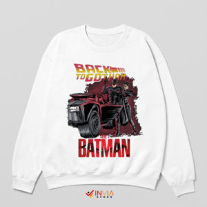 Gotham's Time-Traveler Batman White Sweatshirt