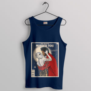 Graphic Melody Missed You The Weeknd Navy Tank Top