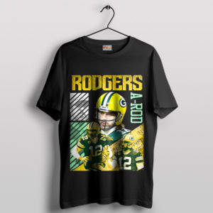 Gridiron Maestro Aaron Rodgers NFL T-Shirt