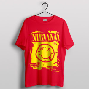 Grunge Anthem Smells Like Teen Spirit Red T-Shirt