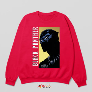 Guardian of Wakanda Black Panther Red Sweatshirt