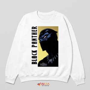 Guardian of Wakanda Black Panther White Sweatshirt