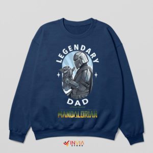 Guardian of the Child Mando And Grogu Navy Sweatshirt