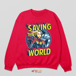 Guardians of Peace Carol Danvers Red Sweatshirt