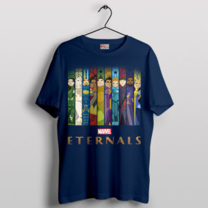 Guardians of the Celestials Eternals Navy T-Shirt