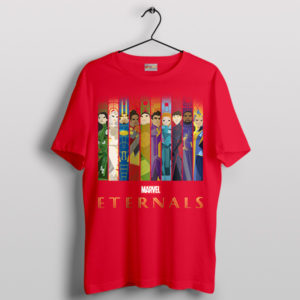 Guardians of the Celestials Eternals Red T-Shirt