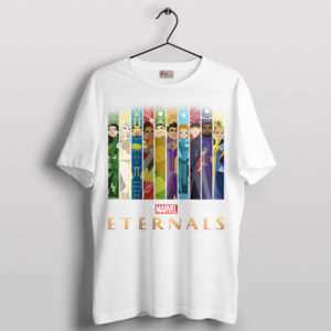 Guardians of the Celestials Eternals White T-Shirt