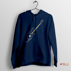 Guitar Odyssey The Dark Side of the Moon Navy Hoodie