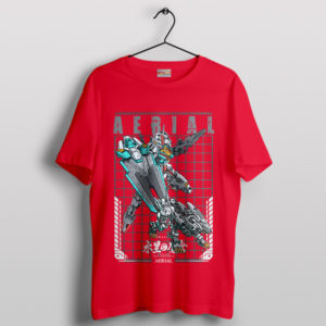 Gundam's Flight of Freedom Aerial Red T-Shirt