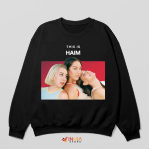 HAIM's Beat Music Celebration Black Sweatshirt