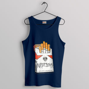 Halloween Hype G59 Legend Smoke Navy Tank Top