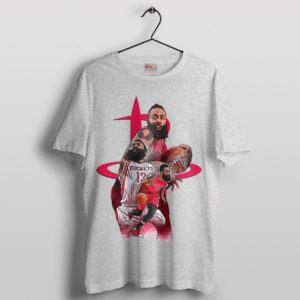 Harden's Houston Rockets Era Tribute Sport Grey T-Shirt