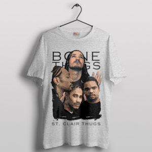 Harmonic Legends Bone Thugs-N-Harmony Sport Grey T-Shirt