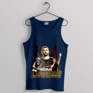 Harmony Adam Levine Signature Navy Tank Top