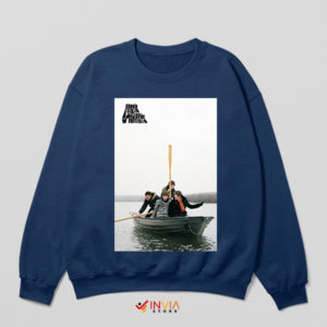 Harmony at Sea Arctic Monkeys Boat Navy Sweatshirt