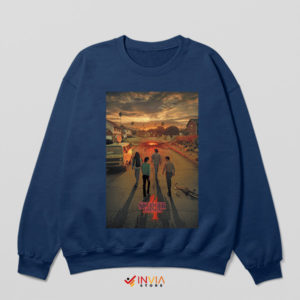 Hawkins Next Chapter Stranger Things 4 Navy Sweatshirt