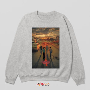 Hawkins Next Chapter Stranger Things 4 Sport Grey Sweatshirt