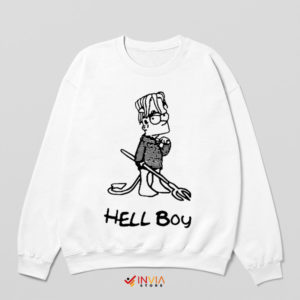 Hell of a Mashup Hell Boy x Bart Simpson Sweatshirt