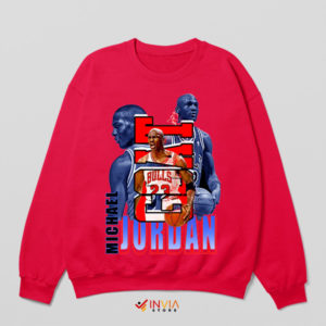 Heritage Greatness Vintage MJordan Red Sweatshirt